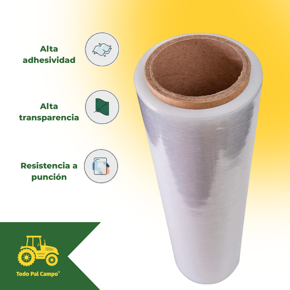 Rollo De Emplaye Stretch Film 18 Calibre 80 Hasta 2000 Ft (Strech)