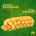 Arpilla De Malla Amarilla 42x78cm Para Verdura 10 Piezas