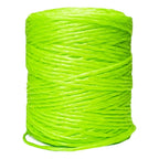 1 Rafia Fibrilada P/empaque 500g Verde Neón Verde Neon