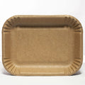 Charola 855 Desechable Cartón Ecológico 51 Pzas Compostable