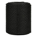Cuerda Cable Polipropileno Negro 8mm Pack 3 Bobinas De 6kg Negro