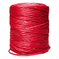 1pz Rafia Fibrilada Cal. 2 Gr Bobina De 500 G Color Rojo