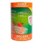 Rollo Bolsa Baja Densidad 50x70 Cm Cal. 50 | 722 Pz | 10 Kg