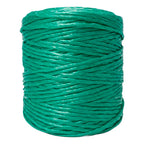 Rafia Fibrilada Verde Bandera Hilo Rollo De 500 Gr Cal. 2 Gr