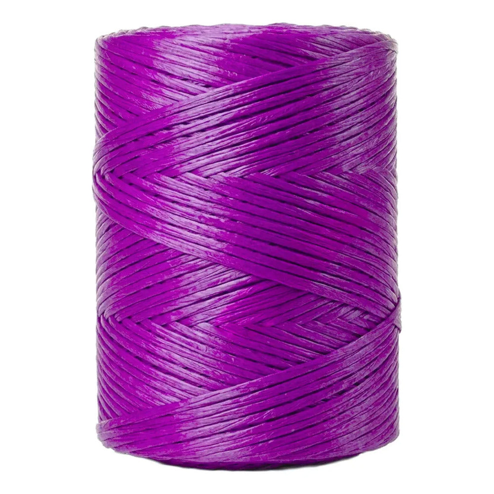 Rafia Fibrilada de Polipropileno Morado de 1 kg para Agricultura