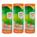 Paquete 3 Rollos Bolsa Plástico 35x45 Precortada Cal 50