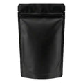 50 Pzas Bolsa Stand Up Pouch Negra Mate 150g Trilaminada