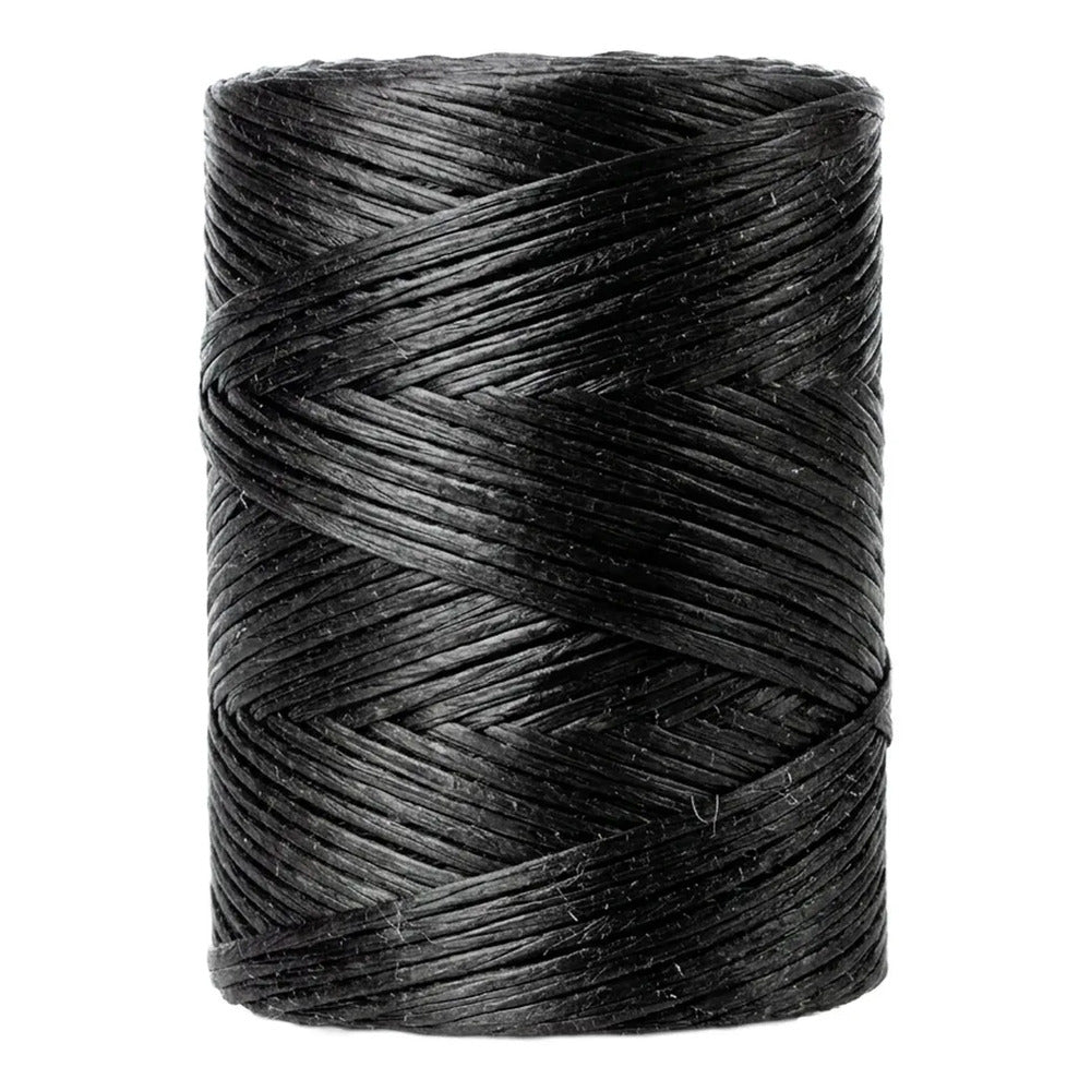 Hilo Rafia Fibrilada Negra Bobina 1kg Manualidades Cal 2gr Negro