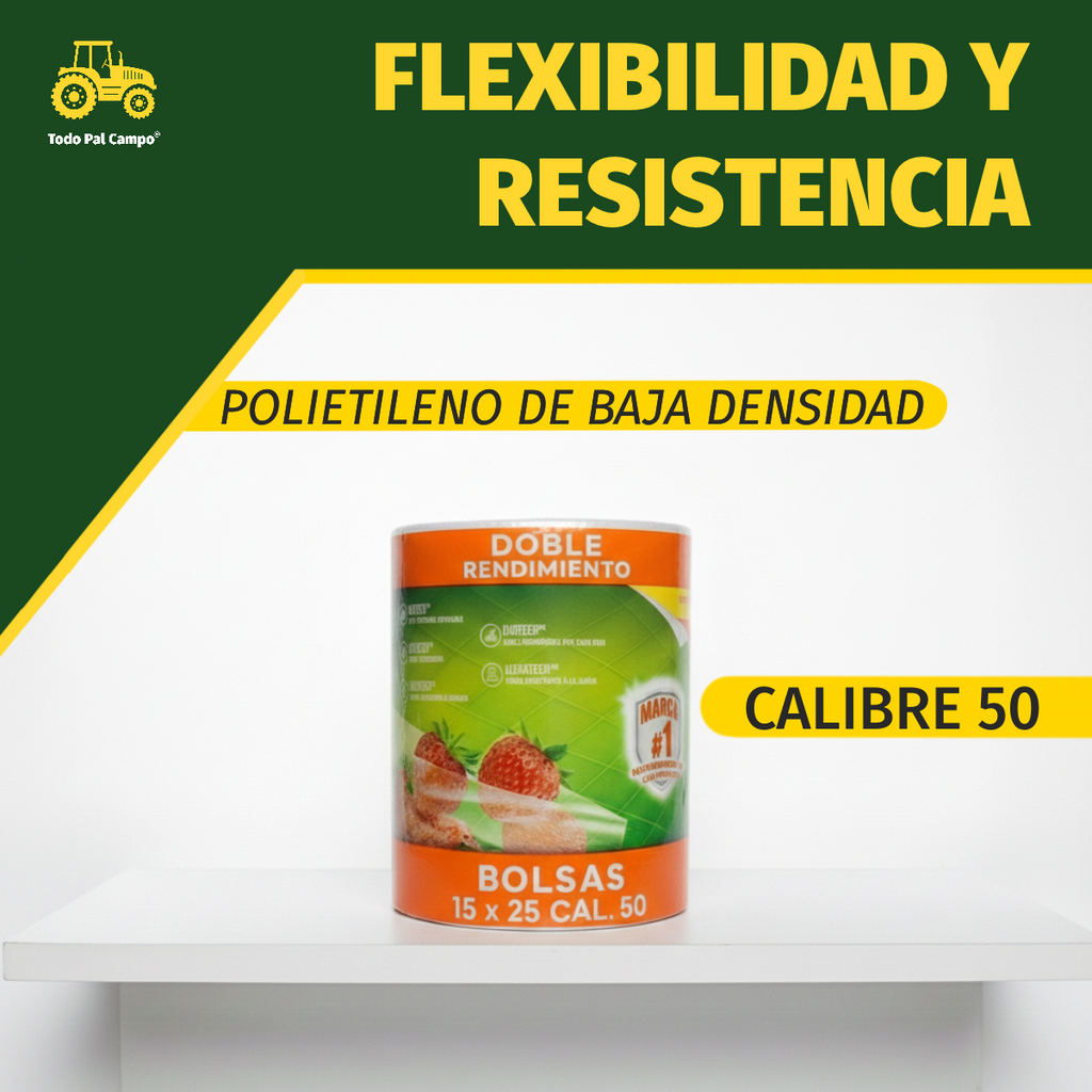 3 Pack Rollo De Bolsa Punteada 500 Pzas 15x25 Para Abarrotes