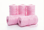 1 Pz Rafia Fibrilada 250 Gramos Rosa Calibre 2gr Reforzada Rosa