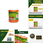 3 Pack Rollo De Bolsa Punteada 500 Pzas 15x25 Para Abarrotes