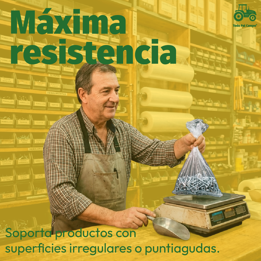 Bolsas Plástico de Baja Densidad 30x40 Cm - 3 Rollos con 500pzs