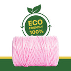 1 Pz Rafia Fibrilada 250 Gramos Rosa Calibre 2gr Reforzada Rosa