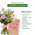 1 Pz Rafia Fibrilada 250 Gramos Rosa Calibre 2gr Reforzada Rosa