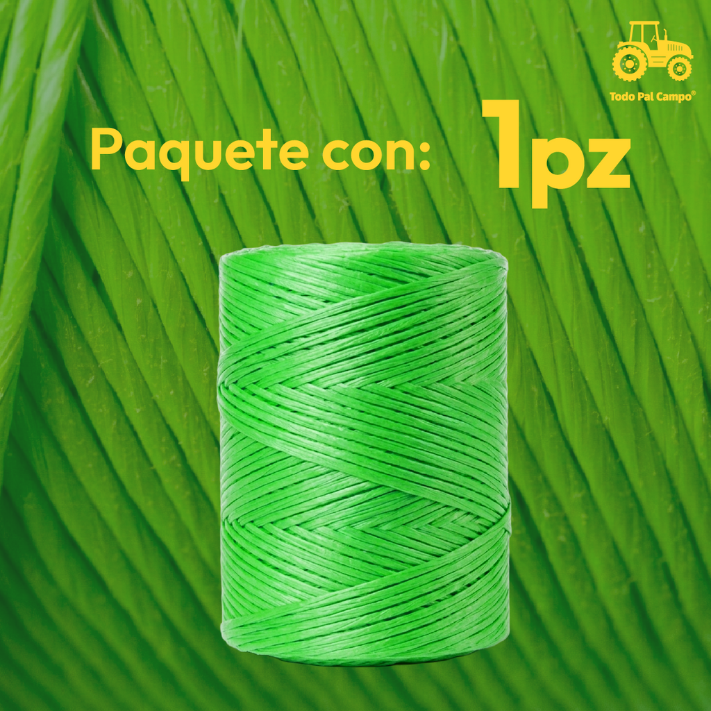 Rafia Verde Limon Rollo 1kg Hilo Fibrilado Para Manualidades Verde Limón