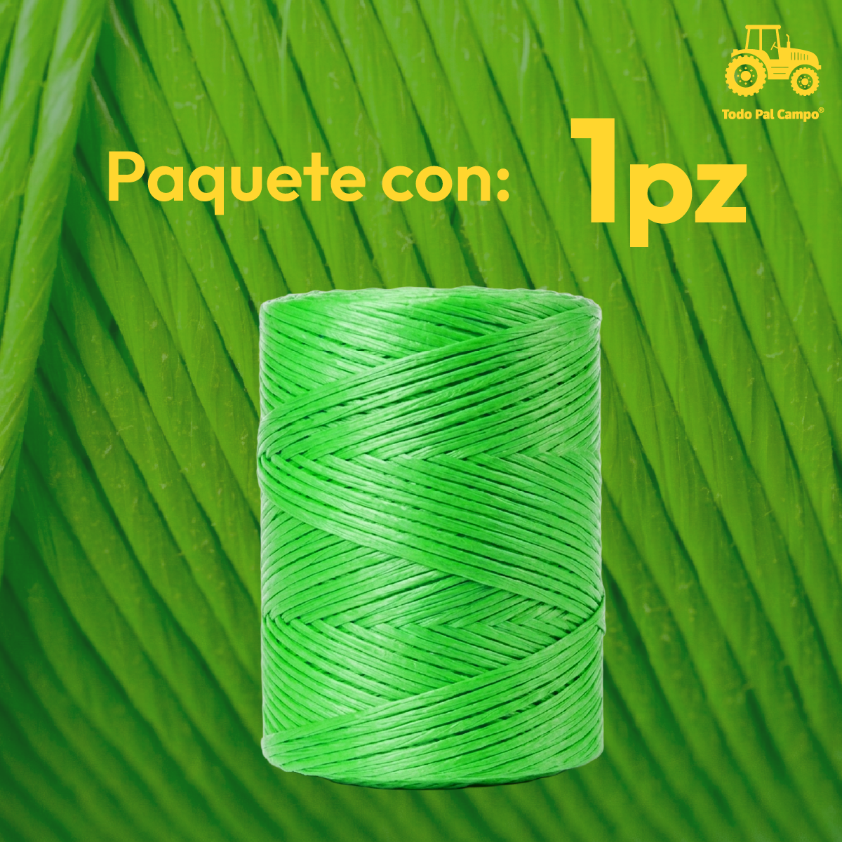 Rafia Verde Limon Rollo 1kg Hilo Fibrilado Para Manualidades Verde Limón